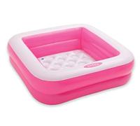 Intex Pools Piscine gonflable / pataugeoire carrée 85x85x23 cm (couleur aléatoire)