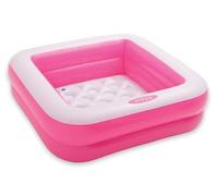 Intex - 57100npa - Baignoire de Douche Gonflable Rose pour bébé 85x85x23cm