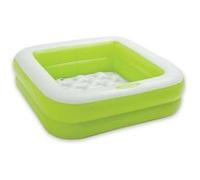 Intex - 57100npb - baignoire de douche gonflable verte pour bébé 85x85x23cm