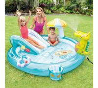 Intex 57165 Play Center Piscine Alligator Avec Pistolet CM 201x170x84 Gonflable