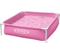 Intex 57172NP piscine hors sol Carré 337 L Rose