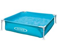 Piscine tubulaire carrée 1,22 x 1,22 x 0,30 m - Intex