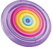 INTEX 57285EU - Île de baignade - Rainbow Fiesta Island (201x24cm) Matelas gonflable Île de baignade