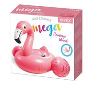 Intex 57288 Gonflable Île Flamant Rose, 203 X 196 X 124 Cm