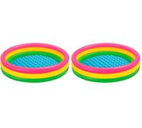 Intex - 57412NP - Piscinette Sunset Glow (Lot de 2)