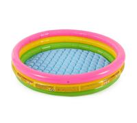 Intex 57422 3-Hoop Inflatable Paddling Pool 147 x 33 cm multicoloured
