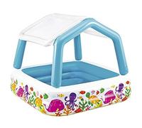 Intex 57470NP - Piscine Gonflable pour Enfant intex avec auvent Amovible - 157 x 157 x 122 cm - 295 l