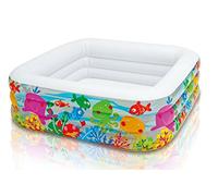Intex - 57471 NP Piscine Aquarium, Multicolore, 160 x 160 x 50 cm