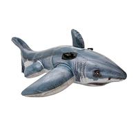 Bouée gonflable INTEX Grand Requin Blanc à Chevaucher - 173x107 cm - Pour Enfant à partir de 3 ans