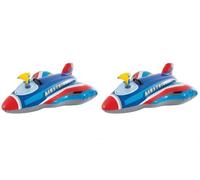 Intex - 57531NK - Bouée Avion A Chevaucher + Pistolet (Lot de 2)