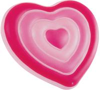 INTEX 58727EU - Île flottante - Sweetheart (155x135x25cm) coeur Matelas gonflable Floater