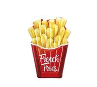 Intex 58775EU Matelas Cornet de Frites, 175cm x 132cm, Rouge