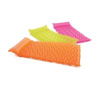 Intex 58807EU Matelas Vagues 229x86cm Couleurs Assorties PVC Mer Piscine Lac