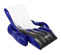 INTEX 58868EU - Aufblasbare Schwimmliege Recliner Lounge, 71 x 53 Zoll