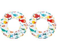 Intex - 59241NP - Bouée Imprimée 61cm - Coloris aléatoire (Lot de 2)