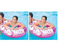 Intex - 59251NP - Bouée Géante Aloha 91cm - Coloris aléatoire (Lot de 2)