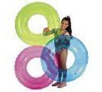 Intex 59260ep Transparent Swim Tube, Age 8+ Assorted Colors