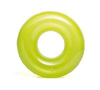 Intex Pools - Ceinture de sauvetage 59260, bouée gonflable transparente pour mer et piscine