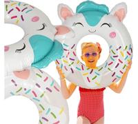 INTEX 59266 Ponton de plage gonflable avec roues flottantes licorne max. 40 kg 76 cm