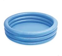 Intex Pools – Pataugeoire gonflable 59416NP Crystal Blue – trois anneaux – 1,14 m x 25 cm