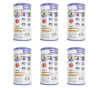 Intex 59900e-6 (29000e-6) Facile de Piscine de Remplacement de Type A ou C Cartouche de Filtre, 6-Pack