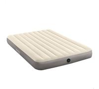 INTEX 64103 Unisexe Queen Dura-beam Série Unique haute Matelas gonflable, Taupe/Gris, Le roi de Californie