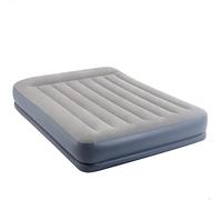Matelas gonflable - Pillow Rest Mid-Rise - 2 personnes -152x203x30 cm (LxLxH) - Gris - Motopompe intégrée
