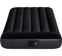 Intex 64146 Pillow Rest Classic Twin Airbed + Pump 99X191X25 Cm Black
