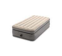 Intex 64162ND TWIN COMFORT ELEVATED AIRBED Matelas gonflable (L x l x H) 191 x 99 x 51 cm beige, marron