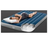 Matelas gonflable Intex Prestige Downy avec pompe rechargeable - 2 places