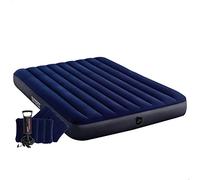 Intex Dura-beam Standard Classic Downy Inflatable Mattress Bleu