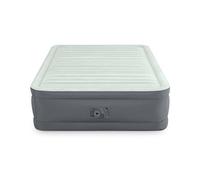 Matelas gonflable Intex - PremAire I - Lit français - 137x191x36 cm (LxLxH) - Gris - Motopompe intégrée Gris