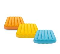 Matelas gonflable floqué pour enfant Intex Jaune