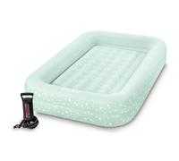Intex - 66810NP - Lit De Voyage Floqué Enfant + Gonfleur Main 3-6 Ans