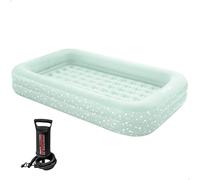 Intex - 66810NP - Lit De Voyage Floqué Enfant + Gonfleur Main 3-6 Ans