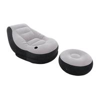 INTEX 68564 Lounge Fauteuil Pouf Gonflable Canapé D'Appui Pieds Sofa Divan