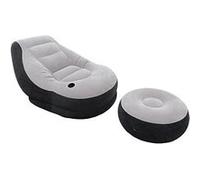 Intex 68564 set fauteuil + pouf floques ultra lounge G