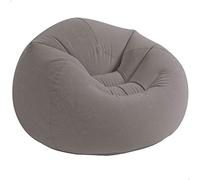 INTEX BEANLESS BAG CHAIR Fauteuil gonflable 107 x 104 x 69 cm, gris 68579