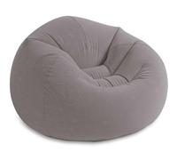 Pouf gonflable Intex texture velours