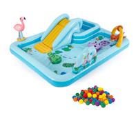Intex 96 x 78 x 28 pi Gonflable Jungle Adventure Play Center Spray Kiddie Piscine et petit plastique multicolore Fun Ballz pour piscine balles