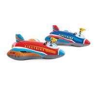 Intex Pools Bouée avion à chevaucher 57531NK – pistolet intégré – multicolore