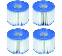 Intex B01HMXBDGM PureSpa Type S1 Easy Set Cartouches de piscine (4 filtres) | 29001E, Dacron, bleu