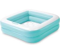 Intex Babypool Play Box Piscine, couleurs assorties, 86 x 86 x 25 cm, turquoise pastel
