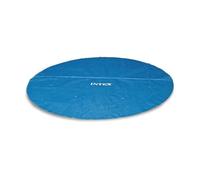 INTEX - Bâche à bulles Intex Ø 3.66 metres - Pour piscine tubulaire 5,45x2,74m - Epaisseur 160 microns - Bleue