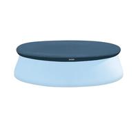 Intex bâche protection pour piscine autoportante 3m05 | Vinyle robuste avec cordon de maintien et surplomb de 30 cm - Protège contre la saleté, réduit l'évaporation et garde l'eau