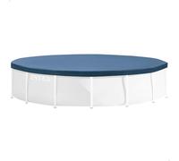 Autre accessoires piscines spa et jacuzzis Intex Bâche de protection pour piscine tubulaire ronde - 305 x 305 x 25 cm - 28030 - Bleu