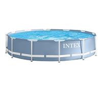 Intex Basen stelażowy 457x122cm + pompa (26726GN)
