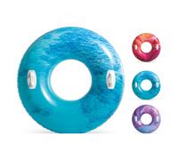 Intex Bouée de piscine gonflable en PVC avec poignées, modèle aléatoire - Ø 91 cm