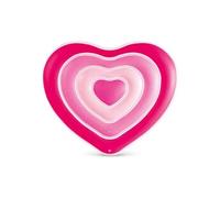 Intex - Bouée Gonflable Cour "Ile Love" 155cm Rose