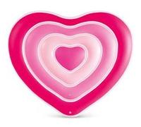 Intex - Bouée Gonflable Cœur "Ile Love" 155cm Rose Rose G